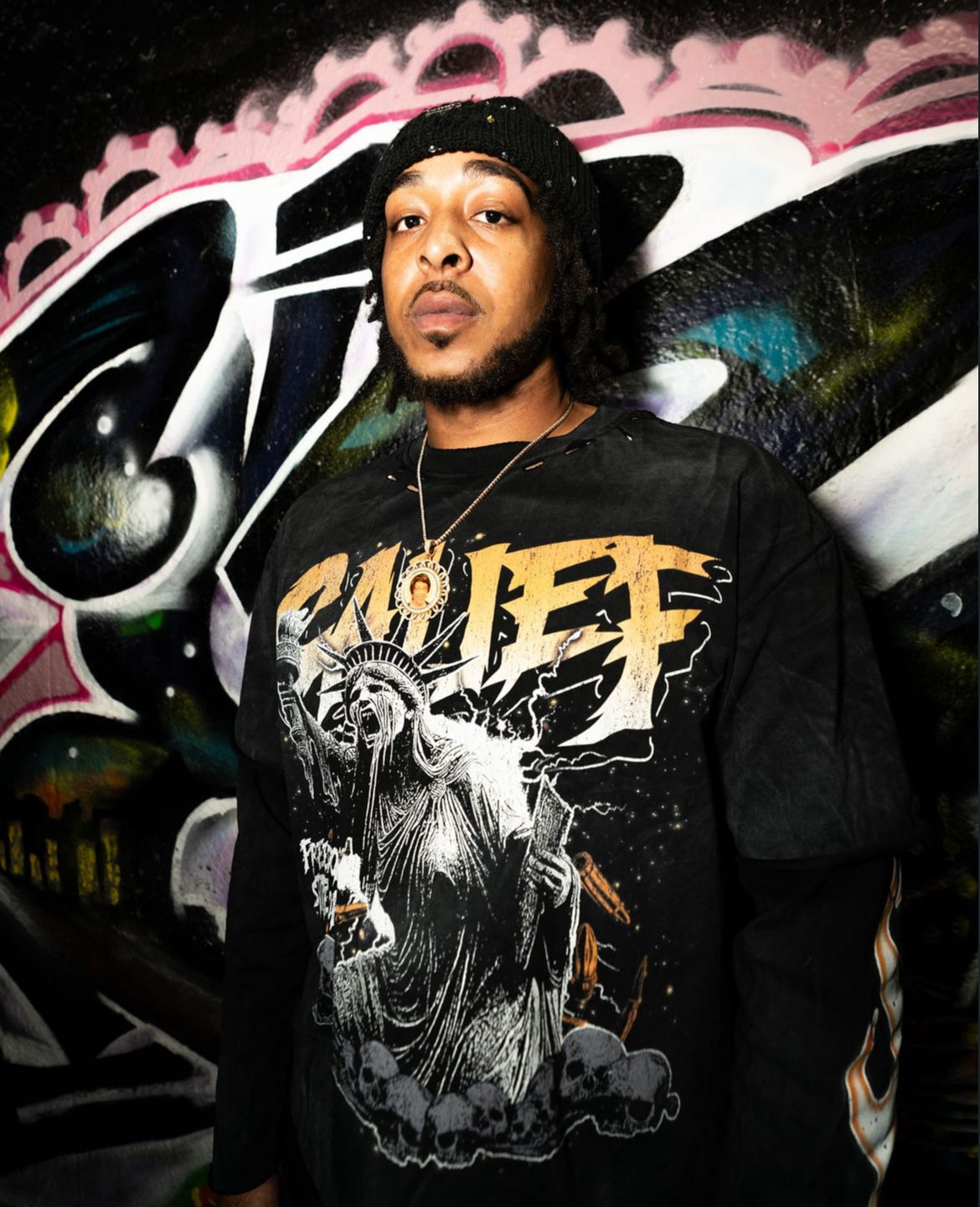 CALIEF STATUE OF LIBERTY TEE