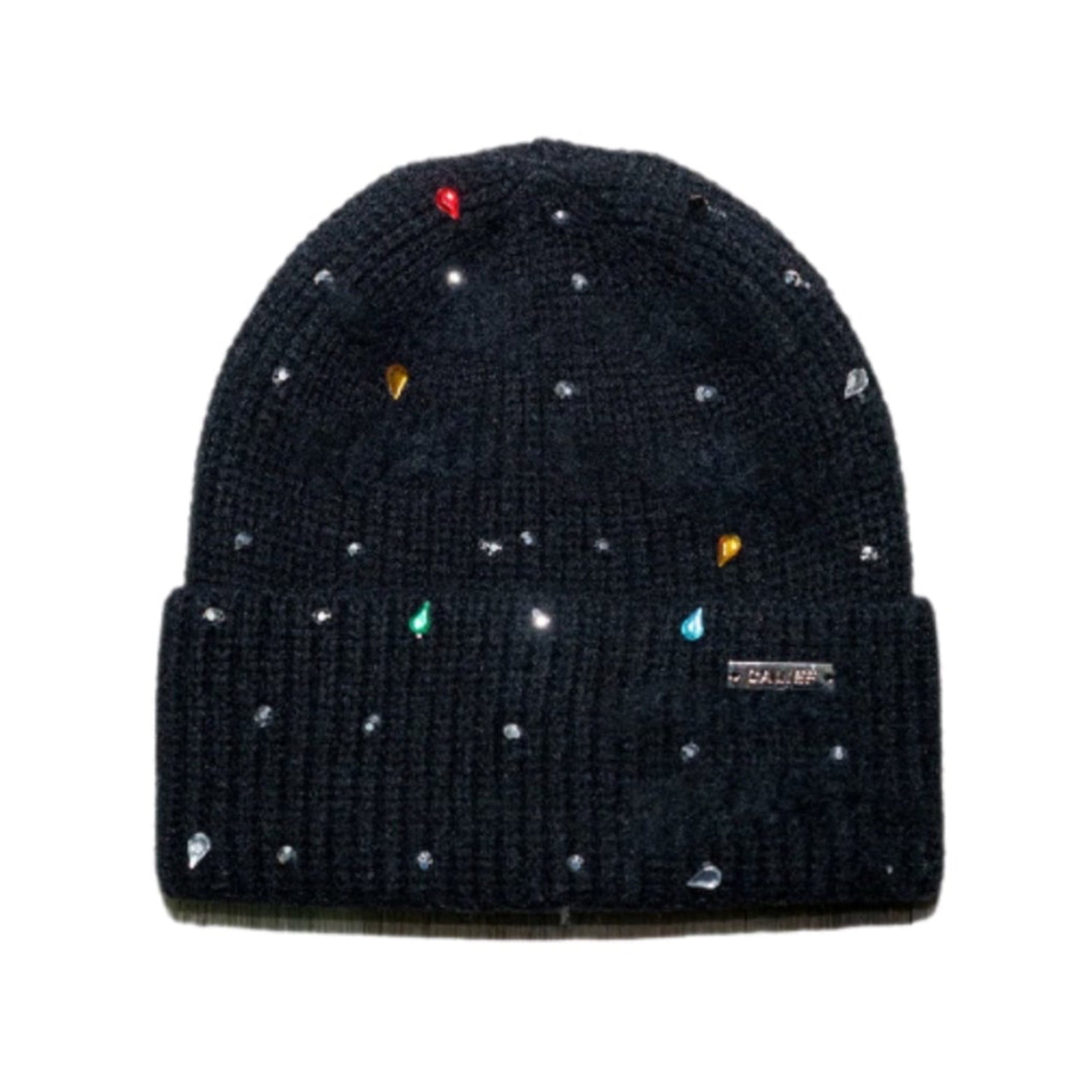 Black Crystal Beanie