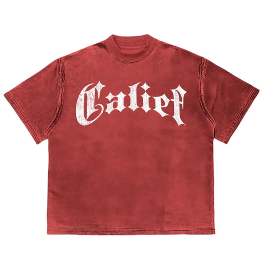 BRICK RED CALIEF TEE