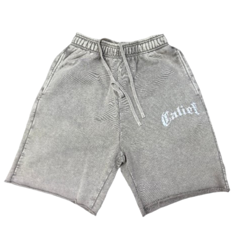 CALIEF GREY MESH SHORTS