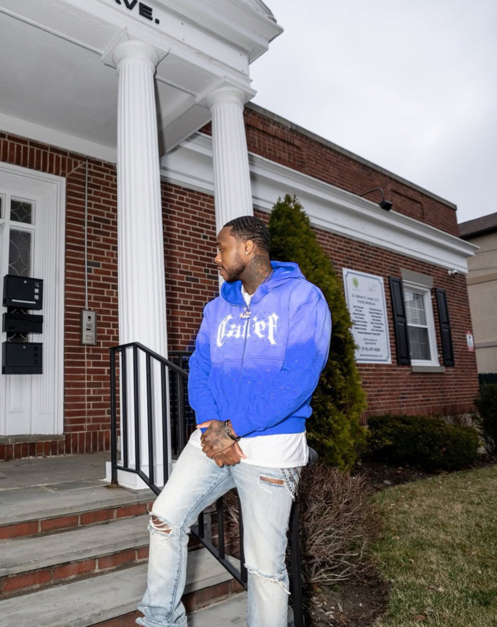 CALIEF COBALT ZIP-UP
