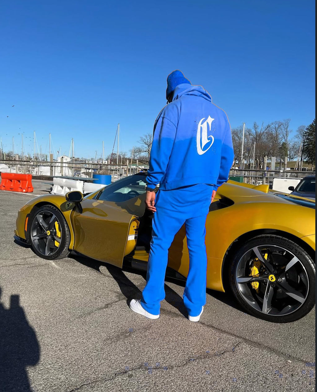 CALIEF COBALT ZIP-UP