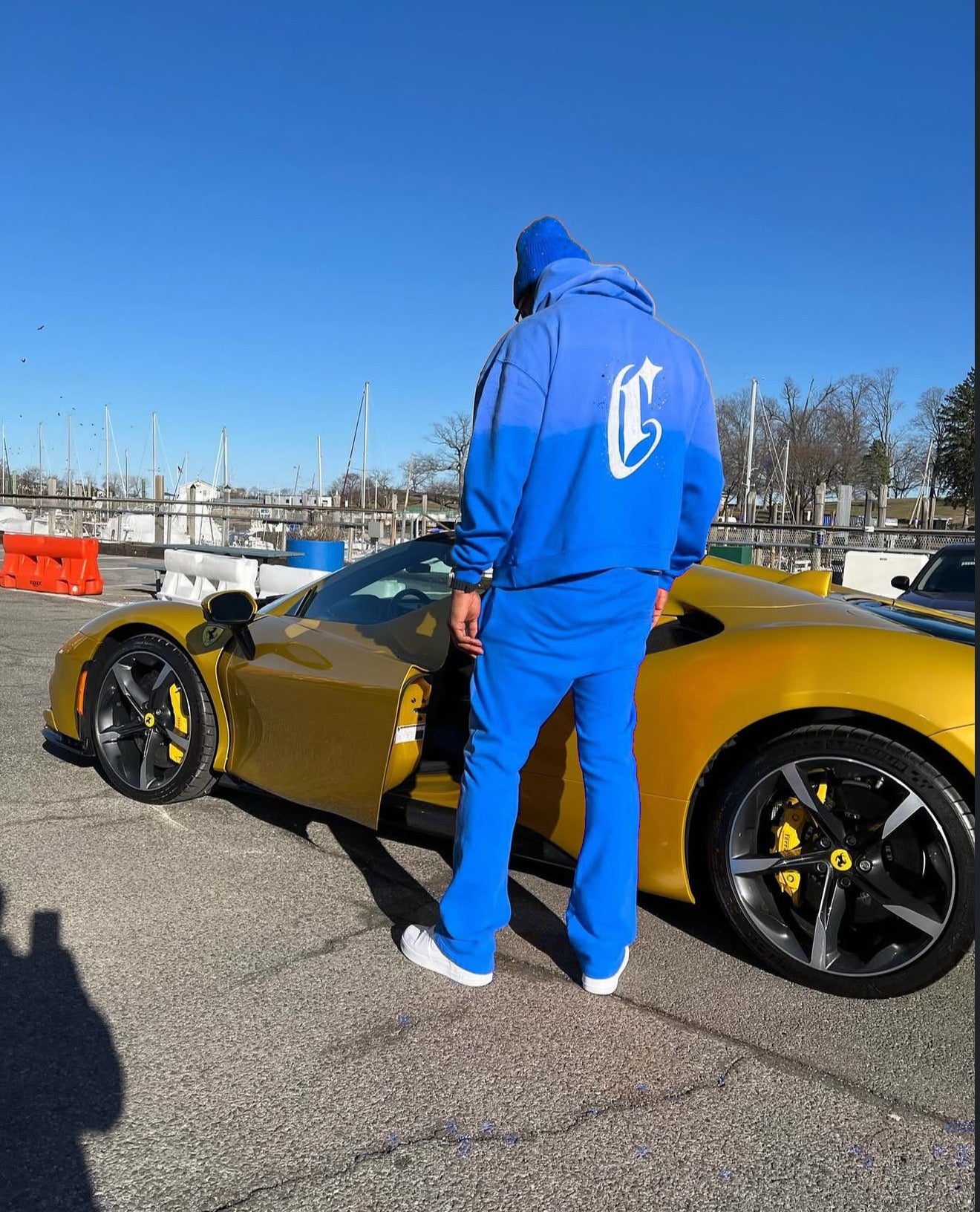 CALIEF COBALT ZIP-UP