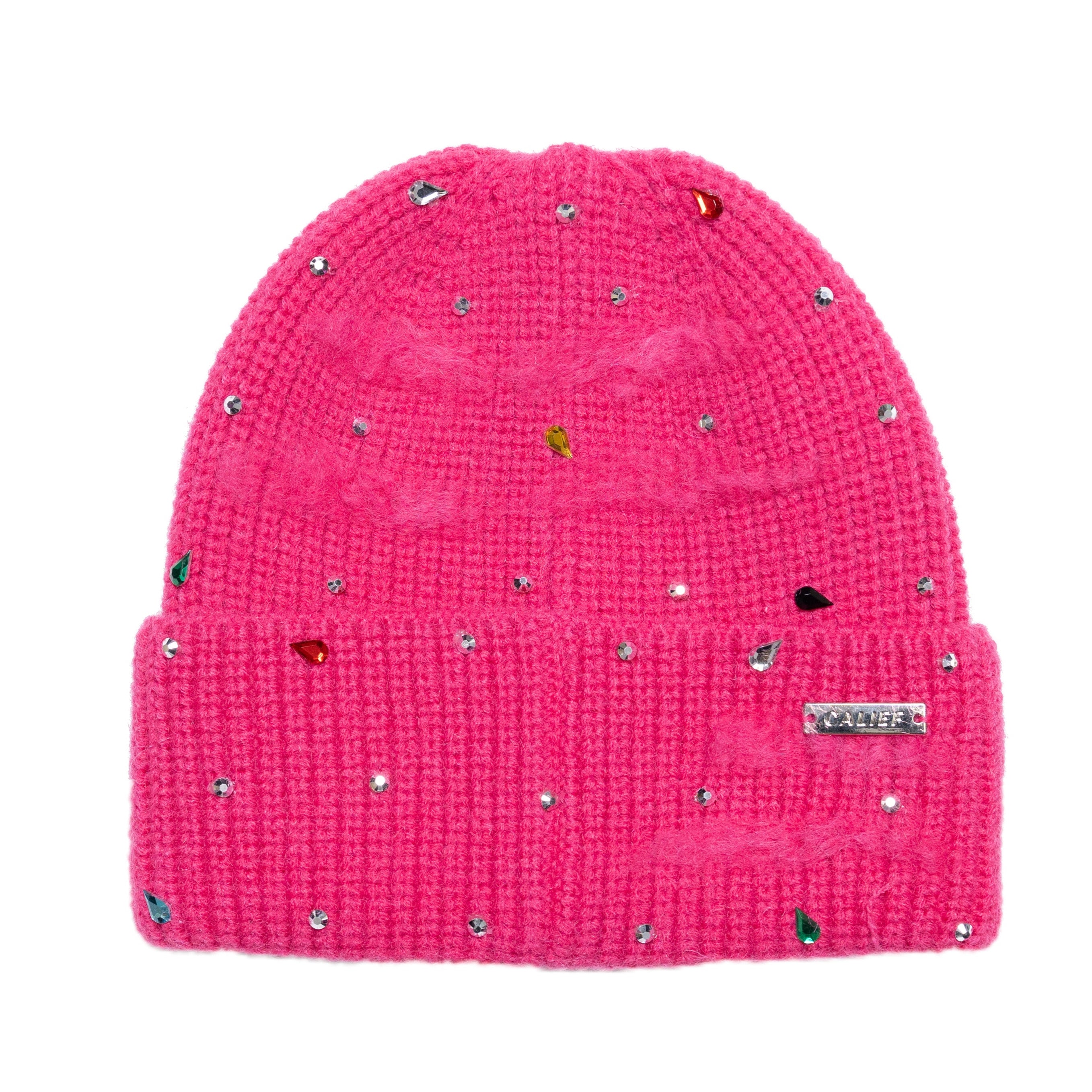 Pink Crystal Beanie